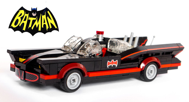 batman and robin batmobile adam west
