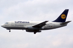 Lufthansa Express B737-230 D-ABFP BCN 06/12/1995
