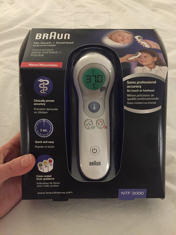 Braun No touch + panntermometer