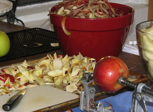 canning spiced apple slices