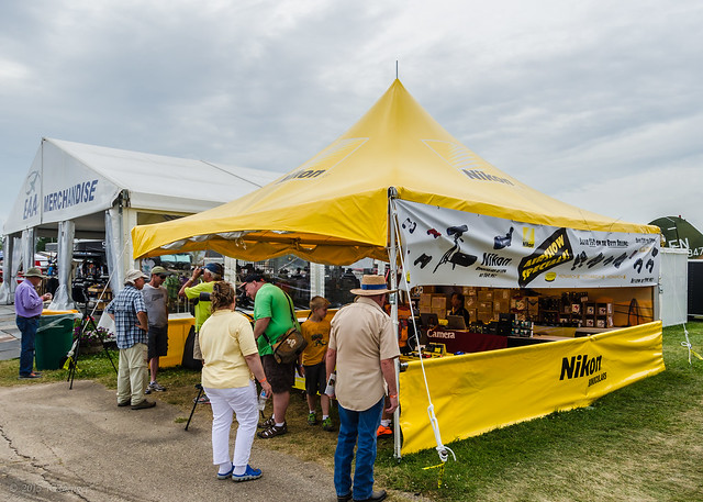 EAA Fri Nikon tent