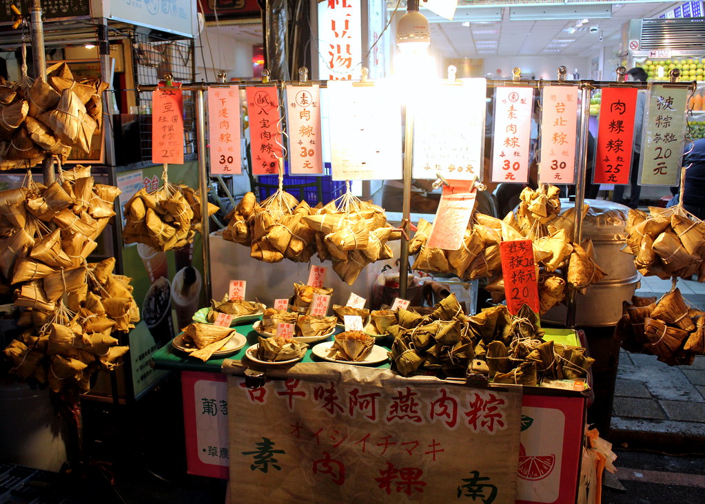 台北之夜市场步道：Huaxi Street Night Market Market Market饺子