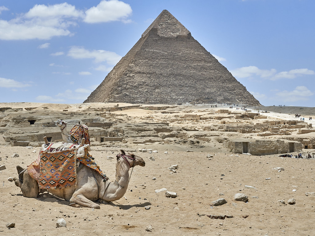 Pirámide de Kefrén, Giza, Egipto