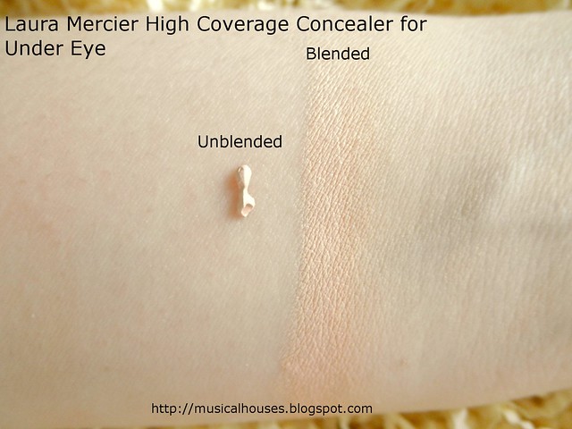 Laura Mercier High Coverage Concealer for Under Eye 2 Swatch