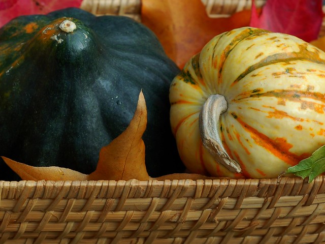 A trio of winter squashes by Eve Fox, Garden of Eating blog
