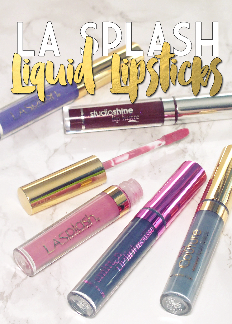 la splash liquid lipsticks