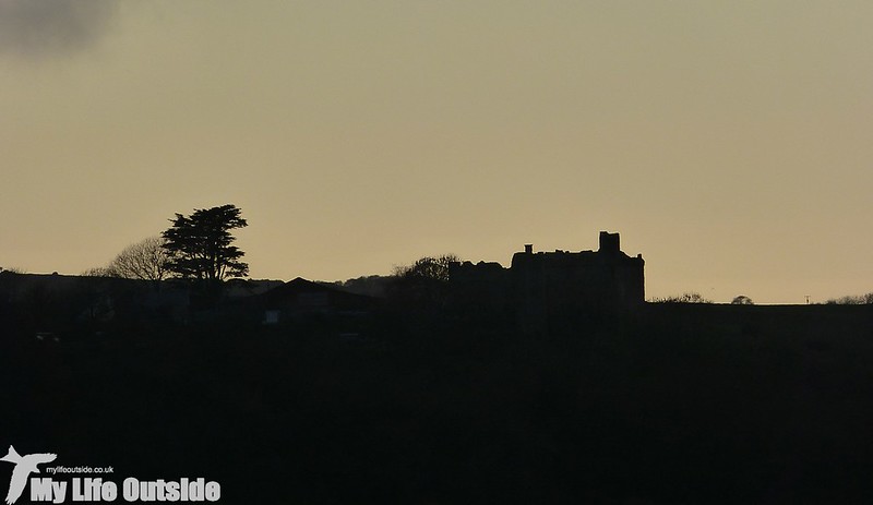 P1160160 - Weobley Castle from Llanrhidian Marsh