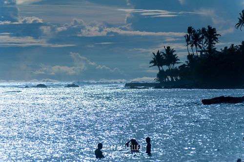 voyage trip travel sunset beach getty srilanka plage matara polhena