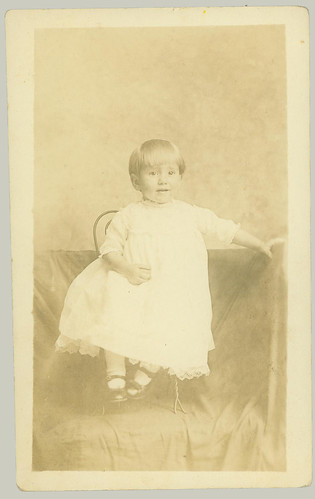 RPPC Small child in a chair
