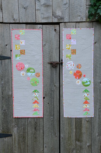 Stepping Stones Table Runners by Poppyprint