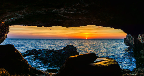 cyprus cavogreco capegreco greko sunrise cave agioianargiroi sea sun ayioianargyroi ngc