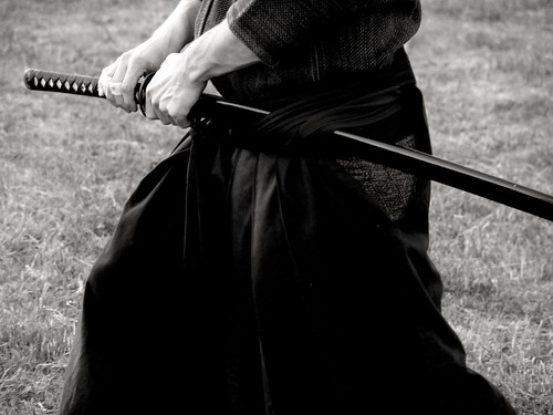 Hands on The Sword BW
