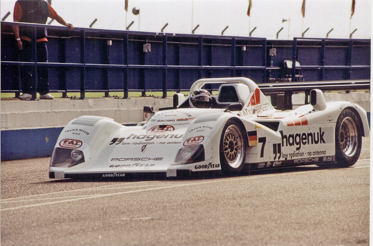 Stefan Johansson Joest Porsche WSC95 Donnington 6/7/1997