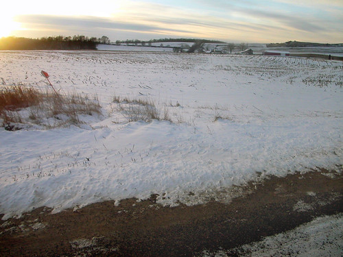 winter sunset snow wisconsin geotagged dusk bleak geolat44385097 geolon91277761