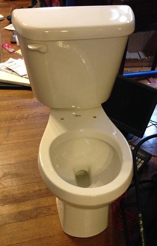 Great A, little a, this is new toilet day!
