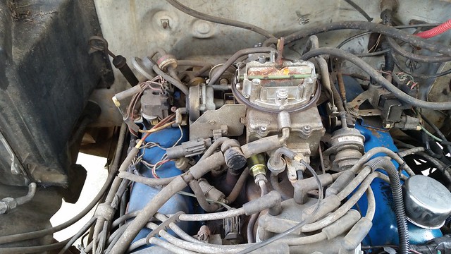 1985 F150 vacuum line mess - Ford Truck Enthusiasts Forums ford 302 vacuum advance diagram 