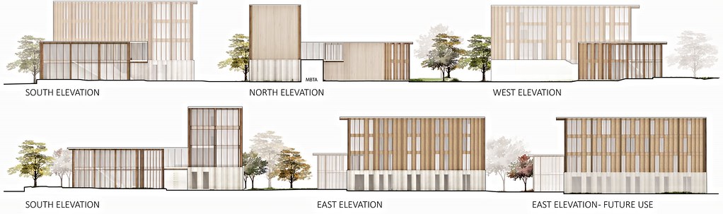 Picture of the building elevations