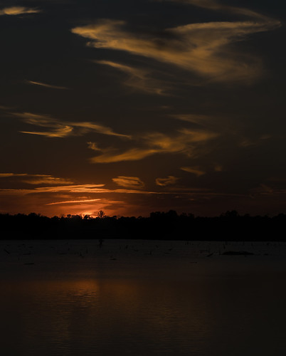 sunset red lake clouds reflections louisiana patterns sony oxbow bossiercity redriverwildliferefuge sonya7rii a7rii
