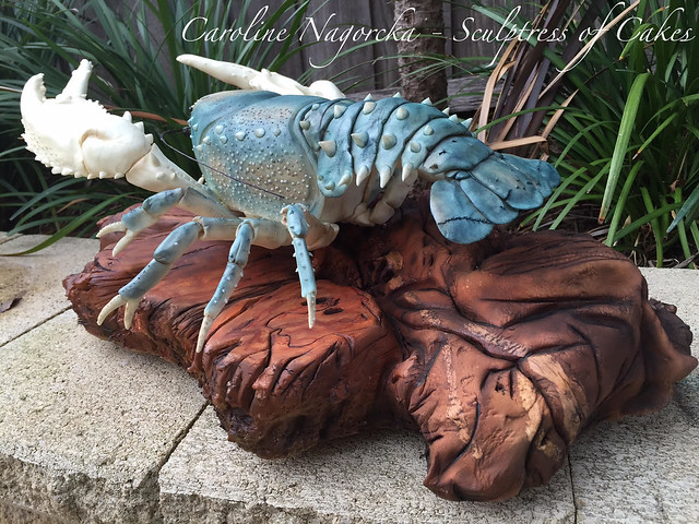 Freshwater Crayfish by Caroline Nagorcka of Caroline Nagorcka - Sculptress of Cakes