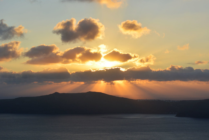 Sunset, Santorini, Greece