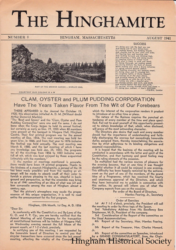The Hinghamite, August 1941