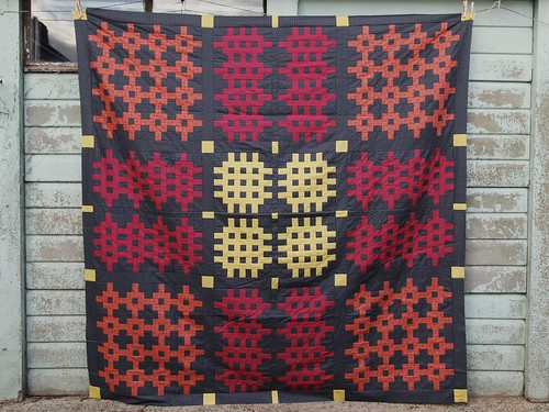Welsh Blanket quilt top