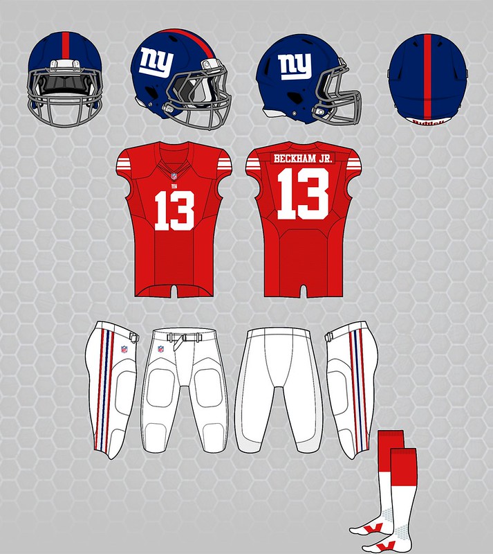 new york giants concept uniforms