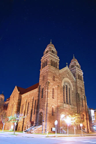 longexposure nightshot nightscape cityscape landscape nightphotography outdoor marquette michigan stpeterscathedral