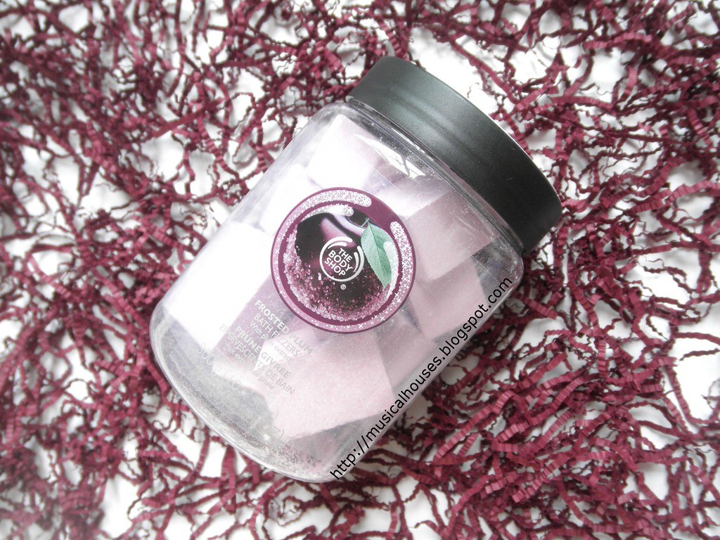 The Body Shop Frosted Plum Bath Fizzers