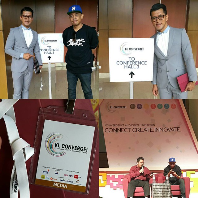 KL Converge! 2015 sekarang ini sedang berlangsung dari 27 hingga 29 Ogos di Pusat Konvensyen Kuala Lumpur (KLCC).  Kalau kita tengok barisan speakers KL Converge! 2015 bukan calang-calang ya… mereka terdiri daripada nama-nama terkemuka tempatan dan antara