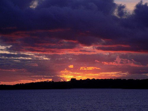 sunset cloud sun lake soleil twilight nikon lac coolpix l340
