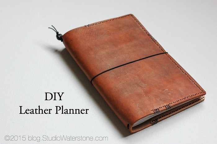DIY: Leather Planner