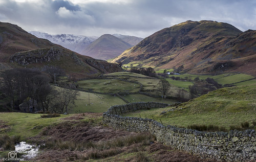 drystonewall hallinfell lakedistrict martindale cumbria canon6d canon1740mmlusm ndgradfilters ©camraman howtown weather spring seasons nature wall walking snow