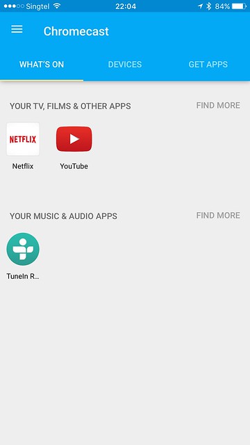 Chromecast iOS App - What's On