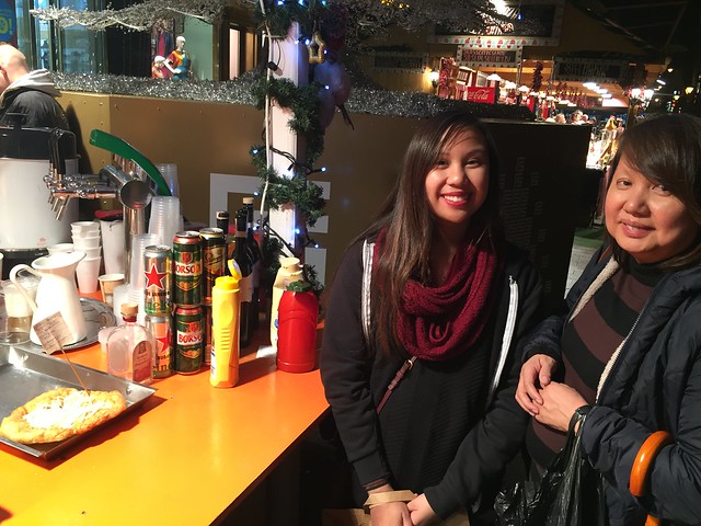Kimberly and Aileen, last night in Budapest Nov 8, 2015