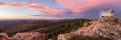 californiasierra nevadaplacer countytahoe national forescalifornia sierranevada placercounty tahoenationalforest duncanpeak lookout littlebaldmountain sunset