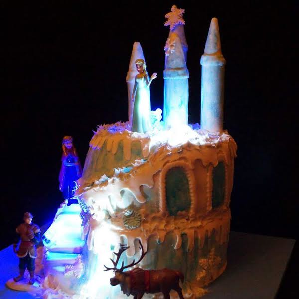 Frozen Theme Cake from Creationz Themed Cakes by Shahla
