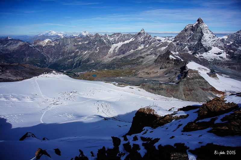 View from Klein Matterhorn