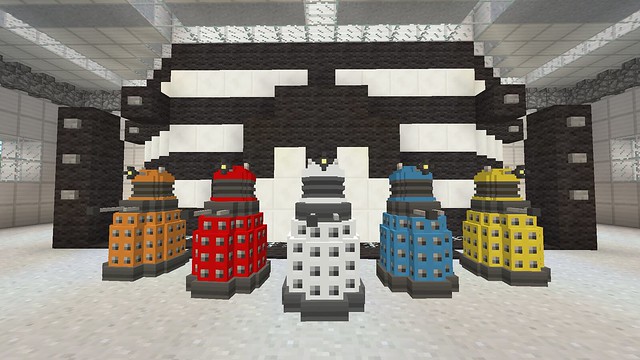 Minecraft DLC de skins del Doctor Who
