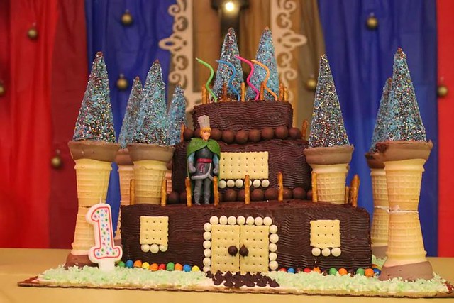 Little Prince's Castle Cake by Pujeethaa Jakka