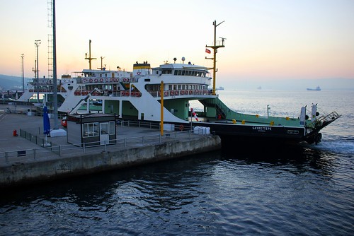ferry sunrise turkey geotagged bay