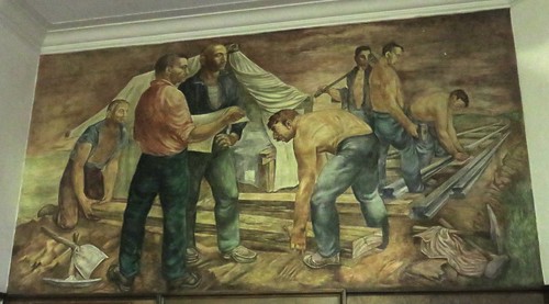 illinois mural il chillicothe postoffices newdeal peoriacounty arthurhlidov