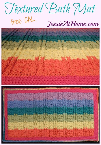 Textured Bath Mat CAL from Jessie At Home
