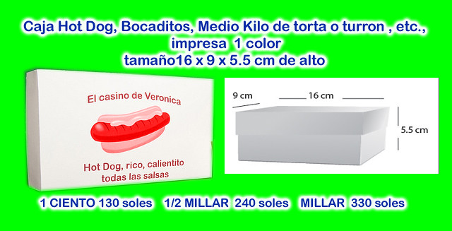cajitas personalizadas con logo impresas a 1 color, full color por  ciento o Millar a domicilio, delivery Lima y provincias de todo el Peru