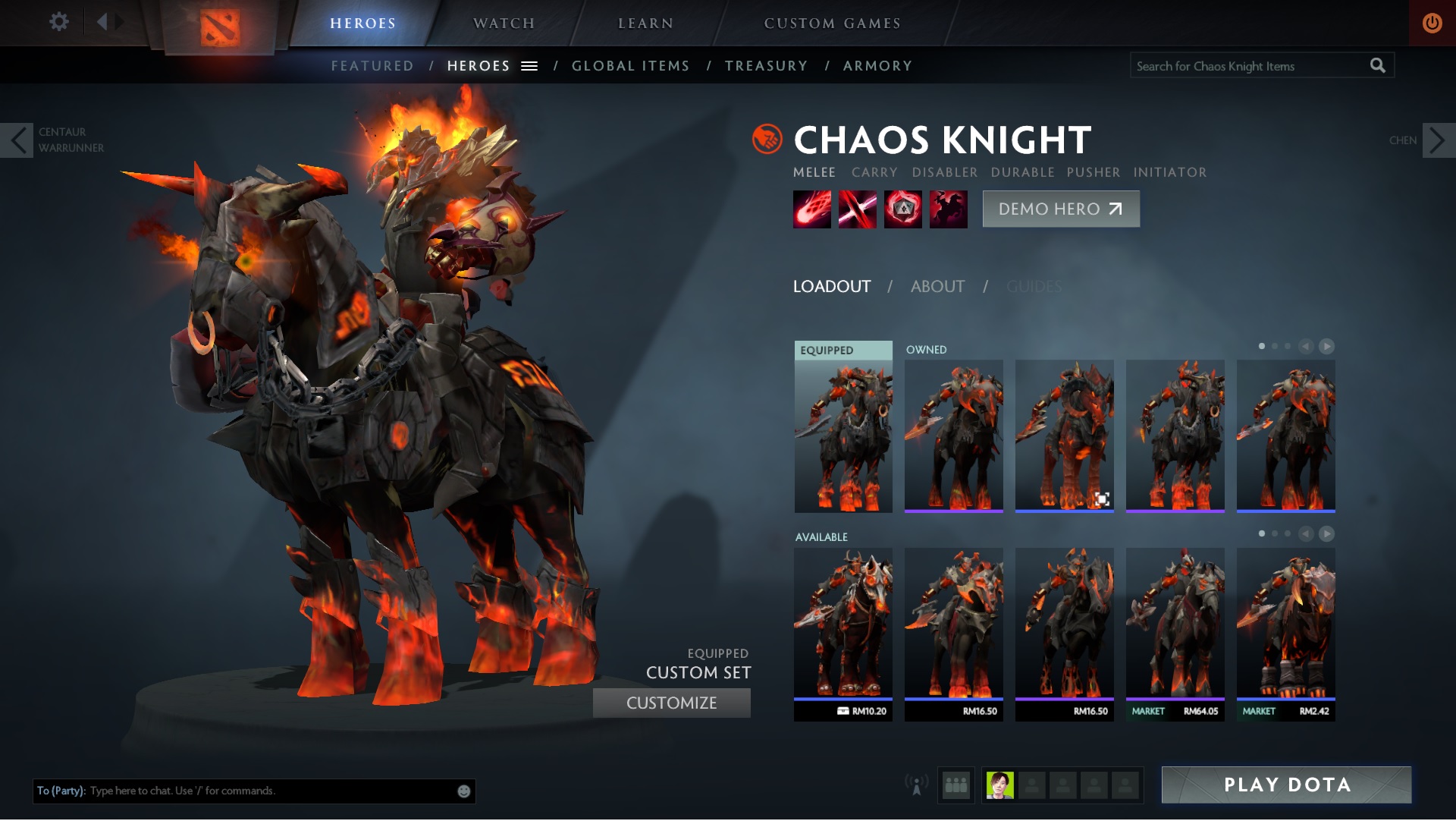 Chaos knight dota 2 сеты фото 34