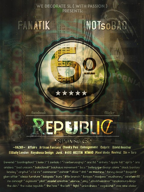 Updated!! - Poster Official:  6º Republic Event ( 2nd Edition NOV)