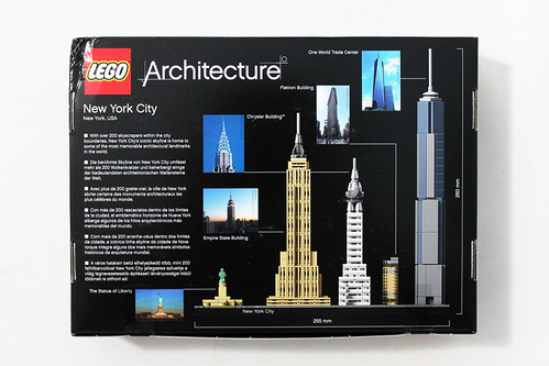 ARCHITECTURE NEW YORK CITY 21028 LEGO 