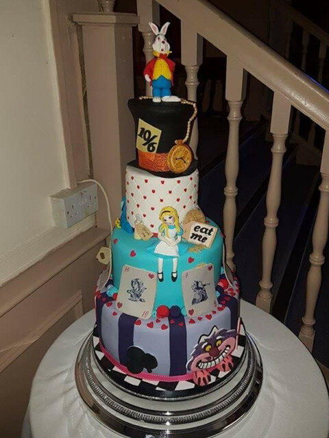 Alice Themed Cake by Margaret Speakes of CAKES BY US