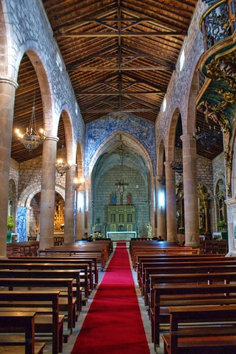 santa portugal church maria interior igreja chaves maior