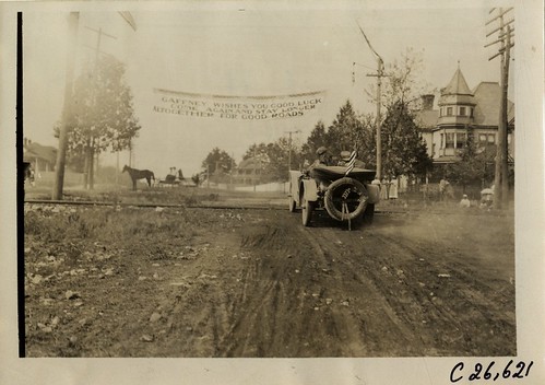 1909 Good Roads Tour through Gaffney